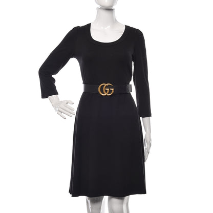 Gucci Calfskin Double G 40mm Belt 85 34 Black 2 of 6