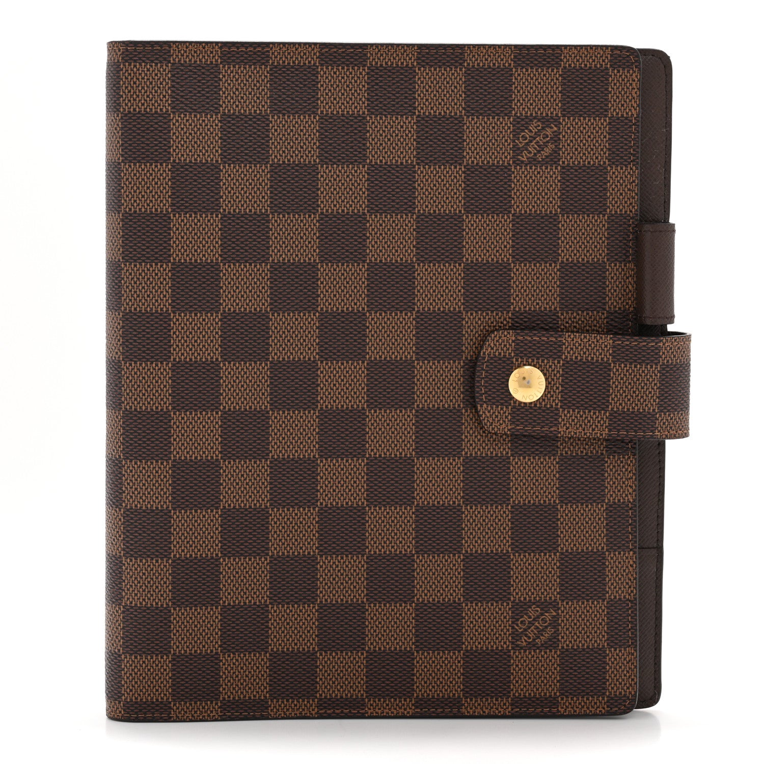 Louis Vuitton Damier Ebene Large Ring Agenda Cover 1 of 8