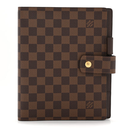 Louis Vuitton Damier Ebene Large Ring Agenda Cover 1 of 8