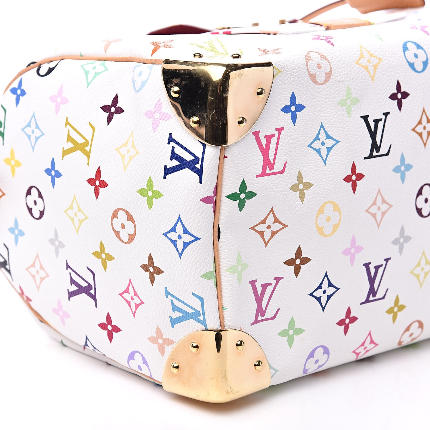 Louis Vuitton Monogram Multicolor Speedy 30 White 8 of 11