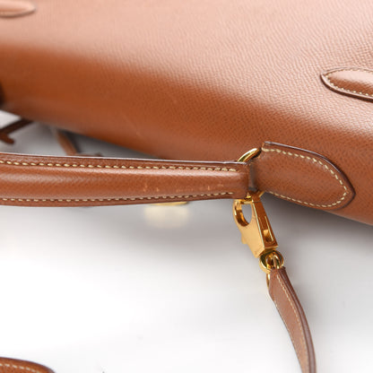 Hermes Courchevel Kelly Sellier 32 Gold 14 of 17