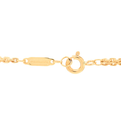 Tiffany 18K Yellow Gold HardWear Double Link Pendant Necklace 3 of 4