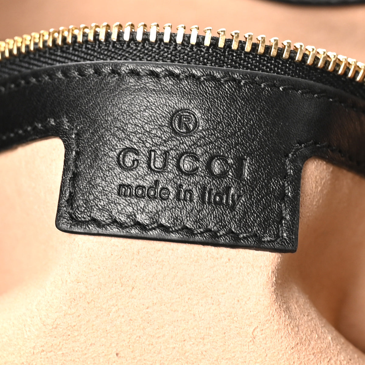 Gucci GG Supreme Monogram Medium Padlock Shoulder Bag Black 7 of 11
