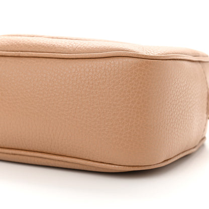 Gucci Pebbled Calfskin Small Soho Disco Bag Camelia 10 of 11
