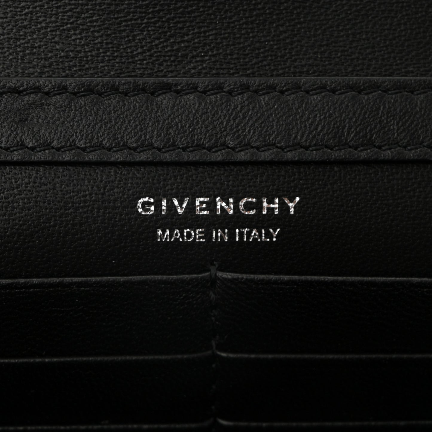 Box Calfskin 4G Wallet on Chain Black