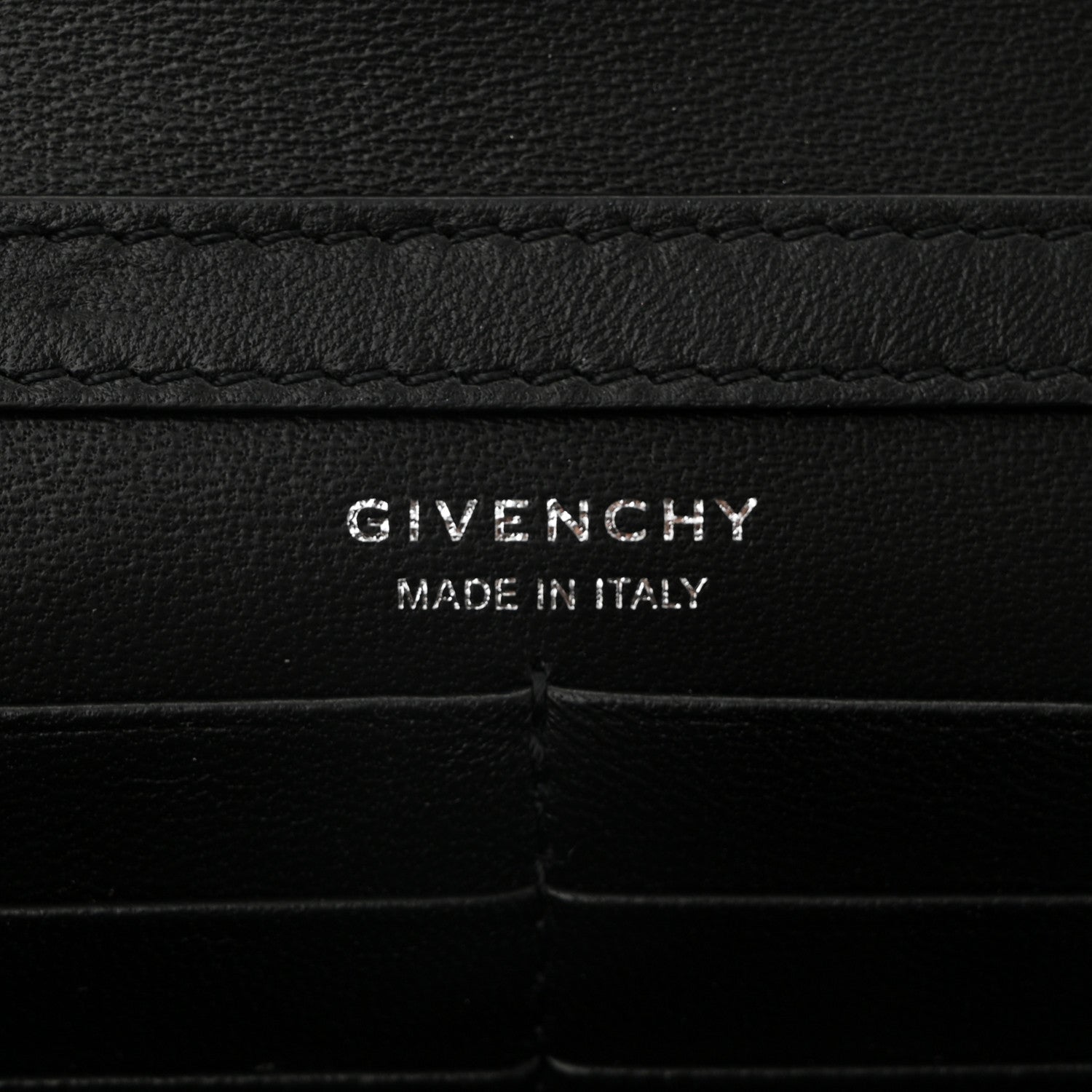 Givenchy Box Calfskin 4G Wallet on Chain Black 6 of 13