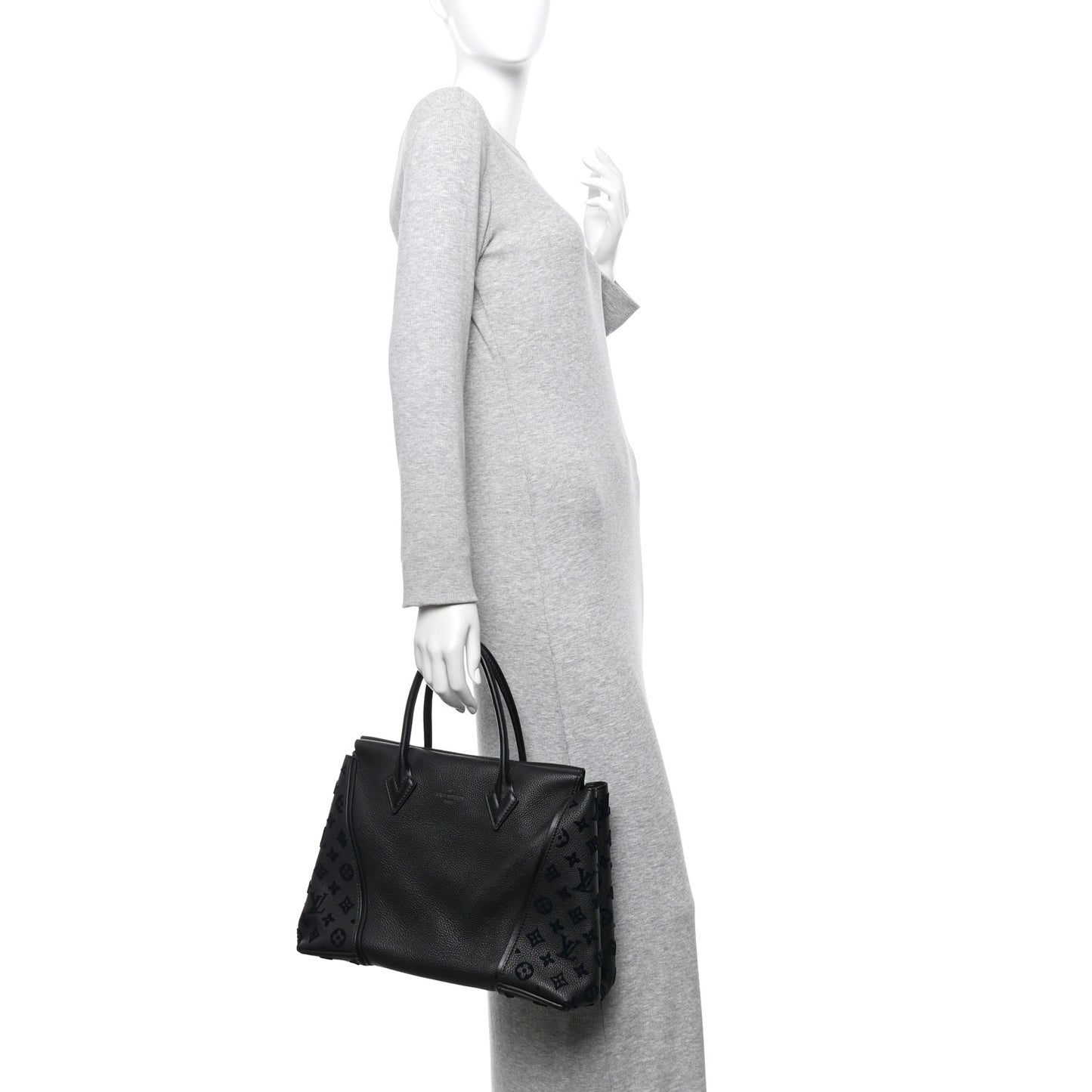 Veau Cachemire Tote W PM Black