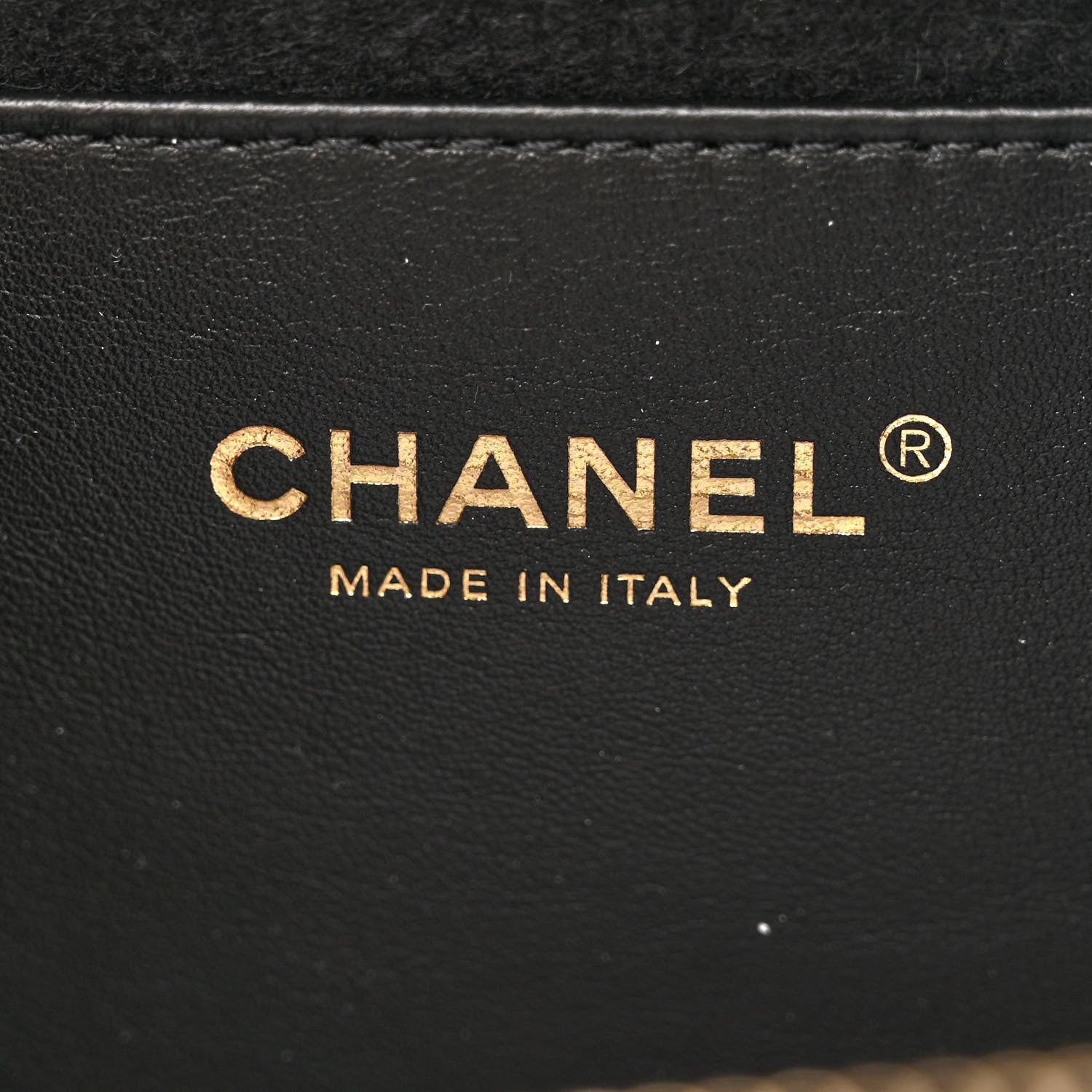 Chanel Shiny Calfskin Quilted Top Handle Vanity Black 7 of 13
