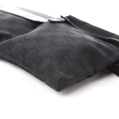Gucci GG Monogram Double Pocket Belt Bag Black 7 of 10