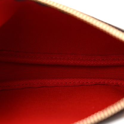 Louis Vuitton Monogram 2020 Christmas Animation Bumper Cars Mini Pochette Accessories Coquelicot 5 of 11