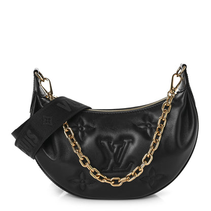 Louis Vuitton Calfskin Bubblegram Over The Moon Black 1 of 8