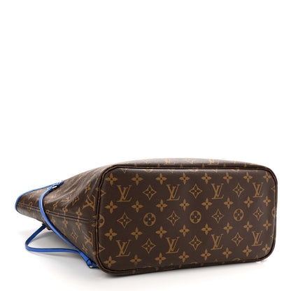 Louis Vuitton Monogram Articles de Voyage Ikat Neverfull MM Grand Blue 4 of 13