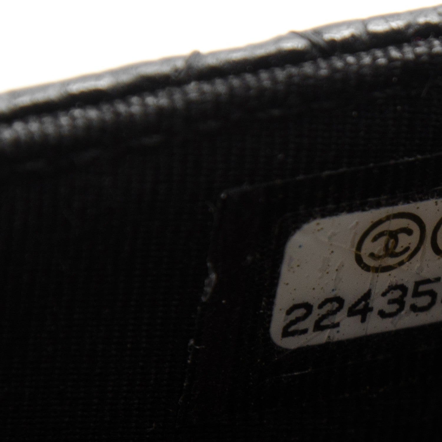 Chanel Caviar Quilted Wallet On Chain WOC Black 8 of 8