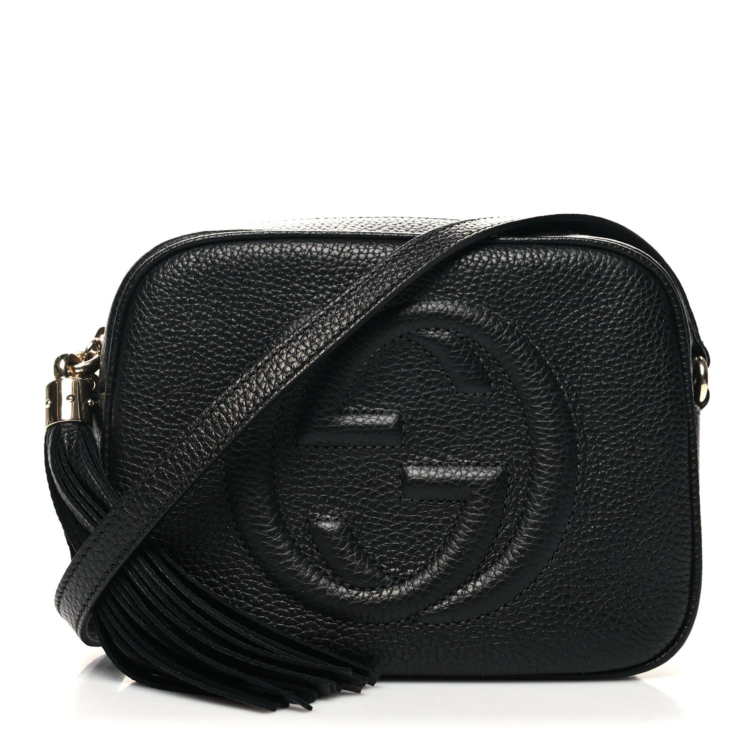 Gucci Pebbled Calfskin Small Soho Disco Bag Black 1 of 11