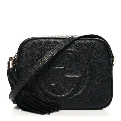 Gucci Pebbled Calfskin Small Soho Disco Bag Black 1 of 11