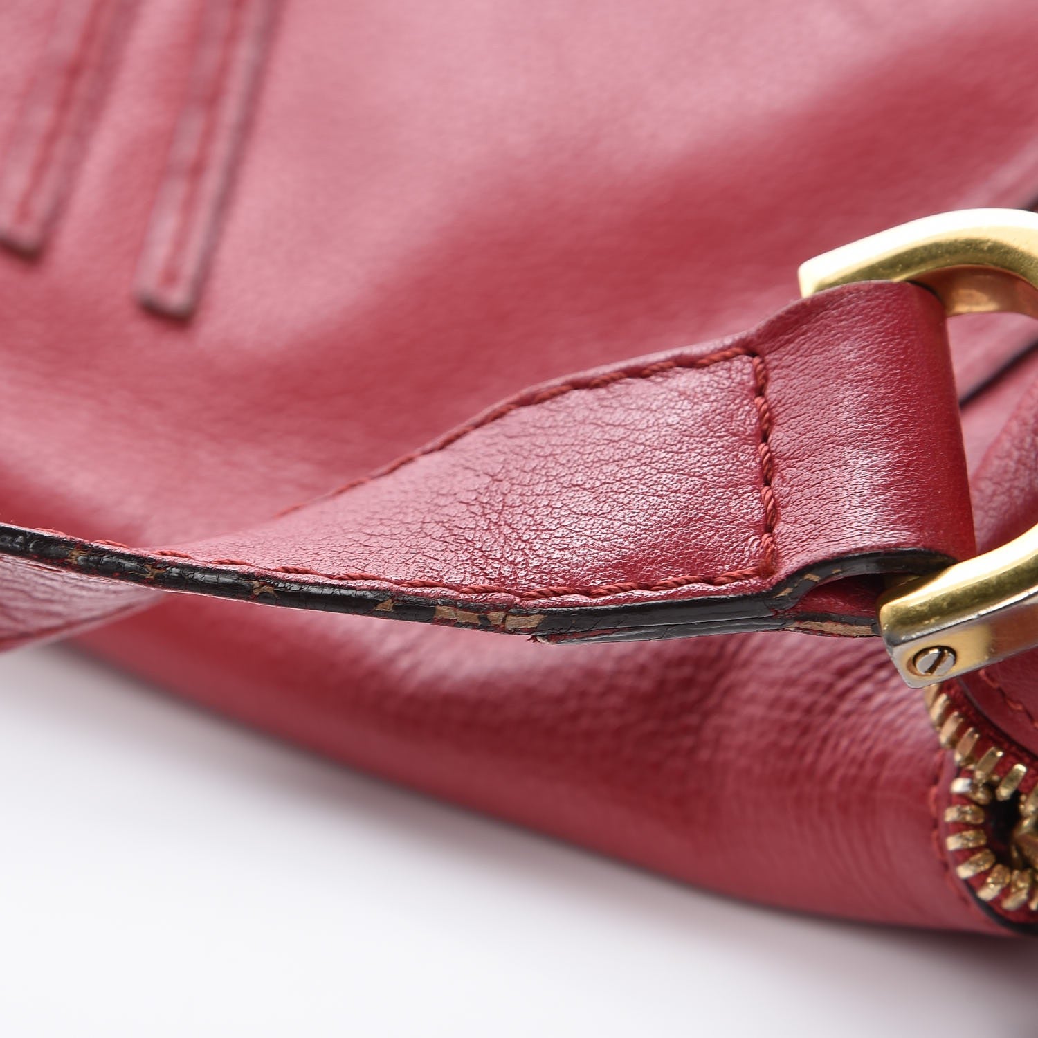 Chloe Calfskin Medium Marcie Crossbody Bag Berry Cupcake 13 of 21