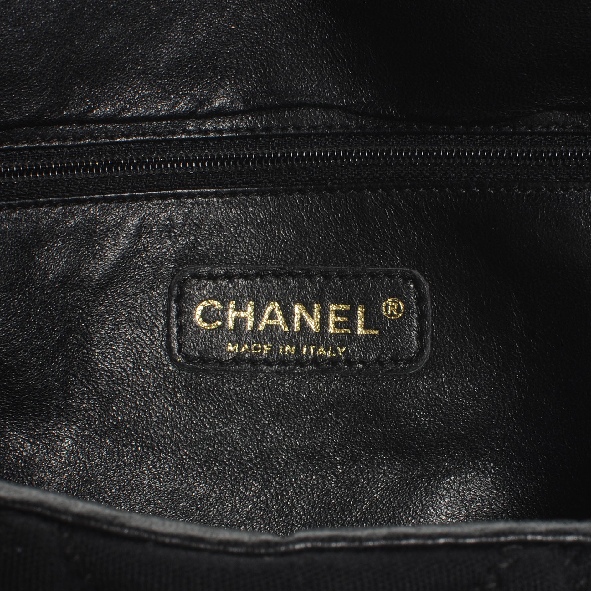 Chanel Jersey Large Bubble Quilt Flap Black 6 of 8