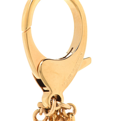 Louis Vuitton Fleur De Monogram Bag Charm Dore 5 of 6