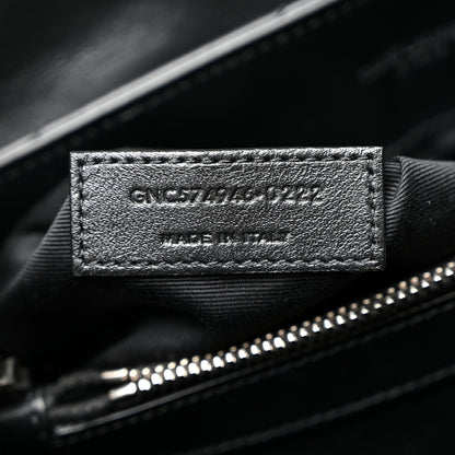 Saint Laurent Calfskin Y Quilted Monogram Medium Loulou Chain Satchel Black 6 of 9