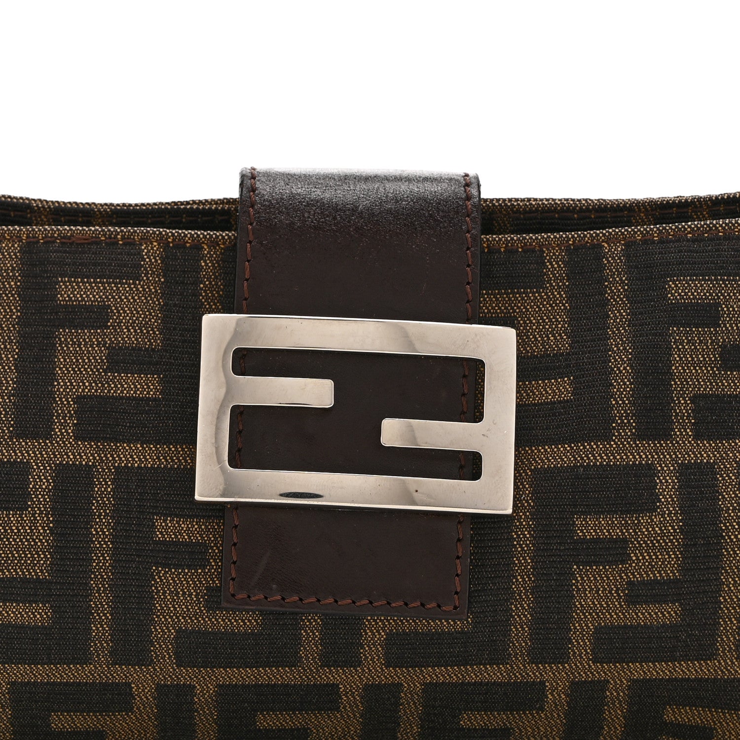 Fendi Zucca Shoulder Bag Tobacco 8 of 10