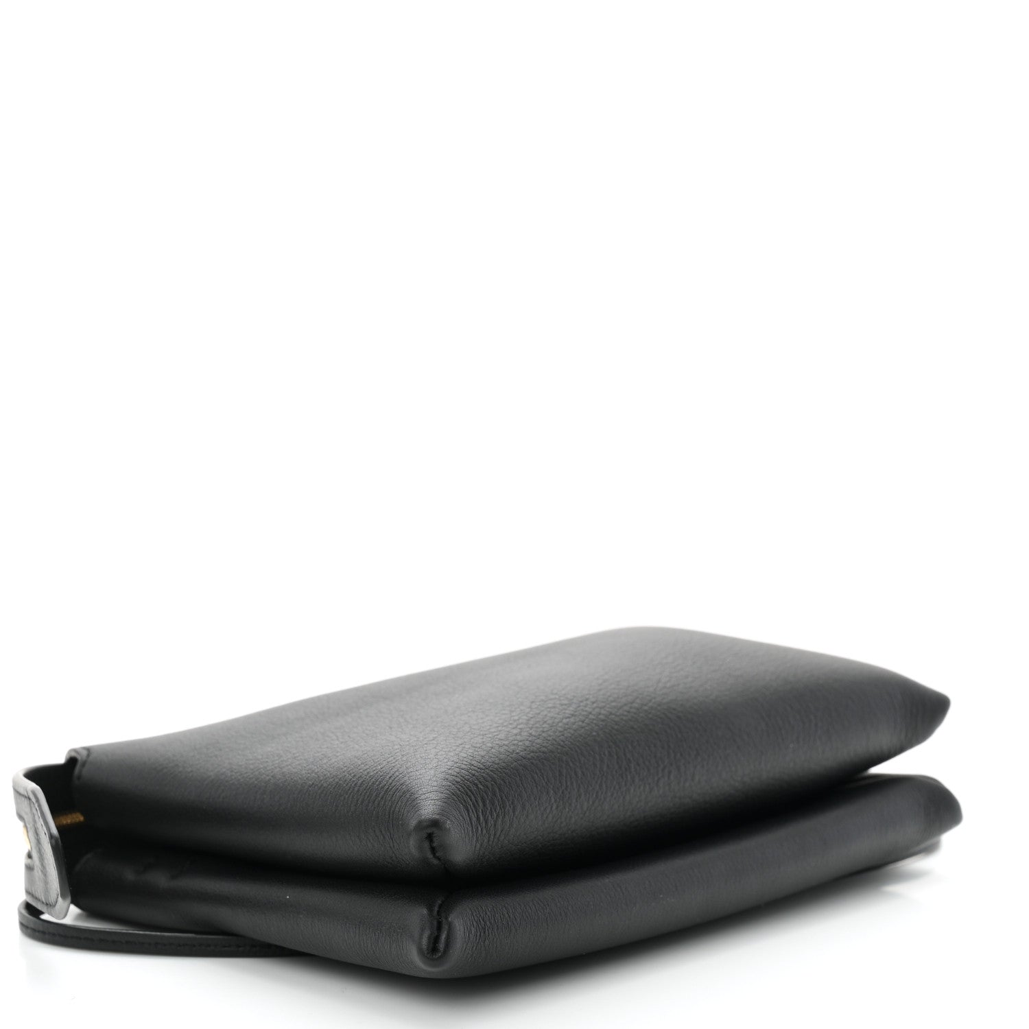 The Row Matte Grained Calfskin Mini Nu Twin Bag Black 4 of 9
