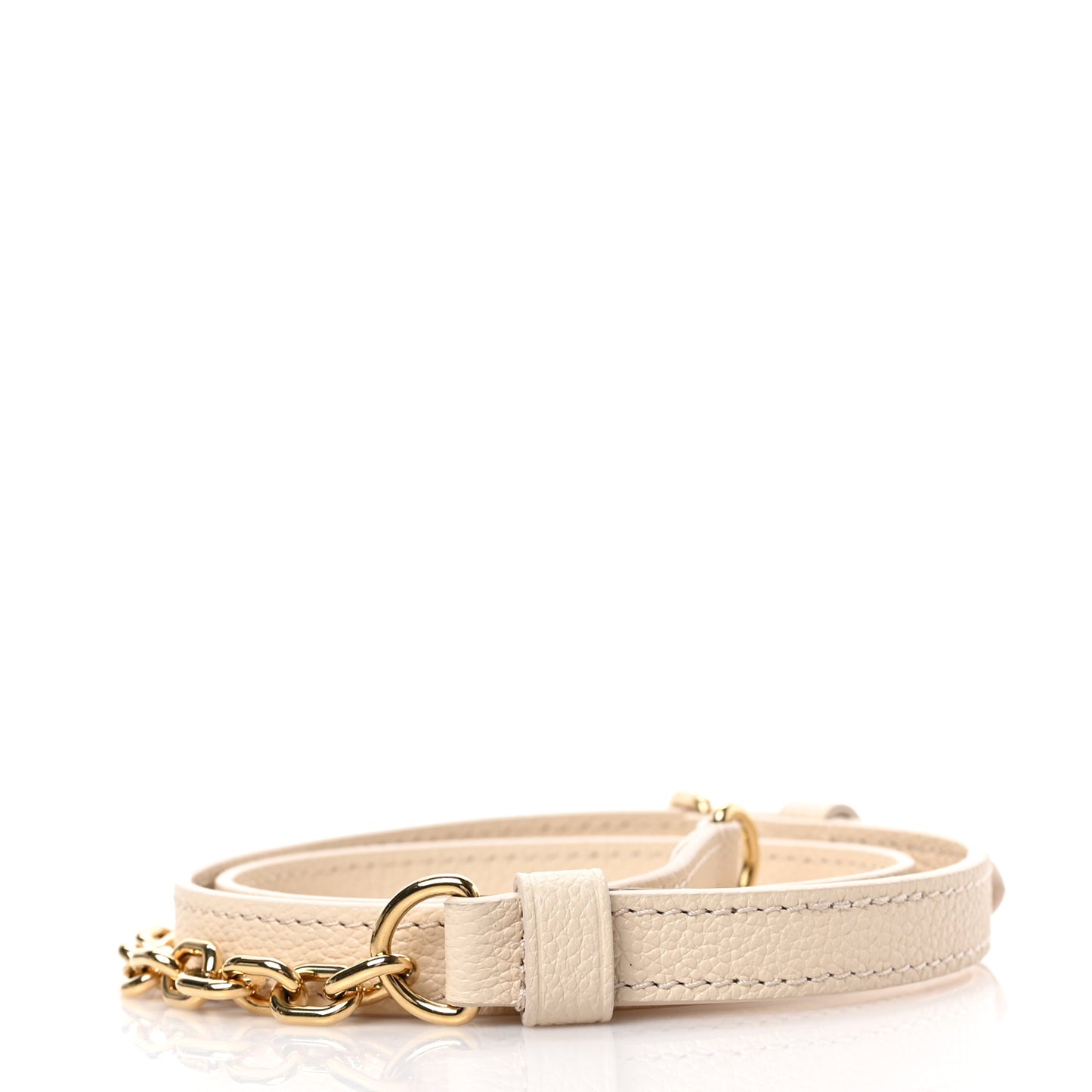 Calfskin Speedy Bandouliere 20 Shoulder Strap Creme