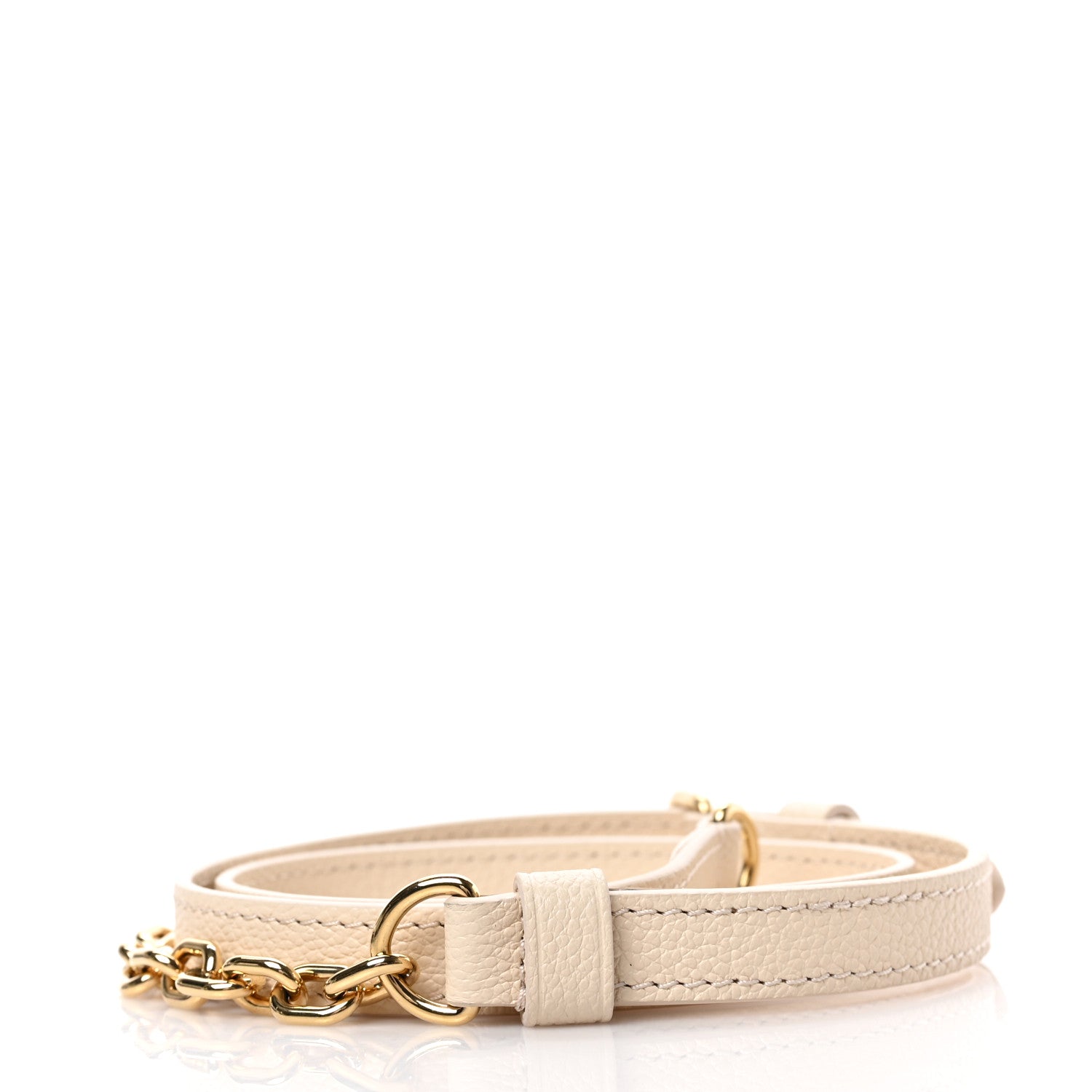 Louis Vuitton Calfskin Speedy Bandouliere 20 Shoulder Strap Creme 2 of 3