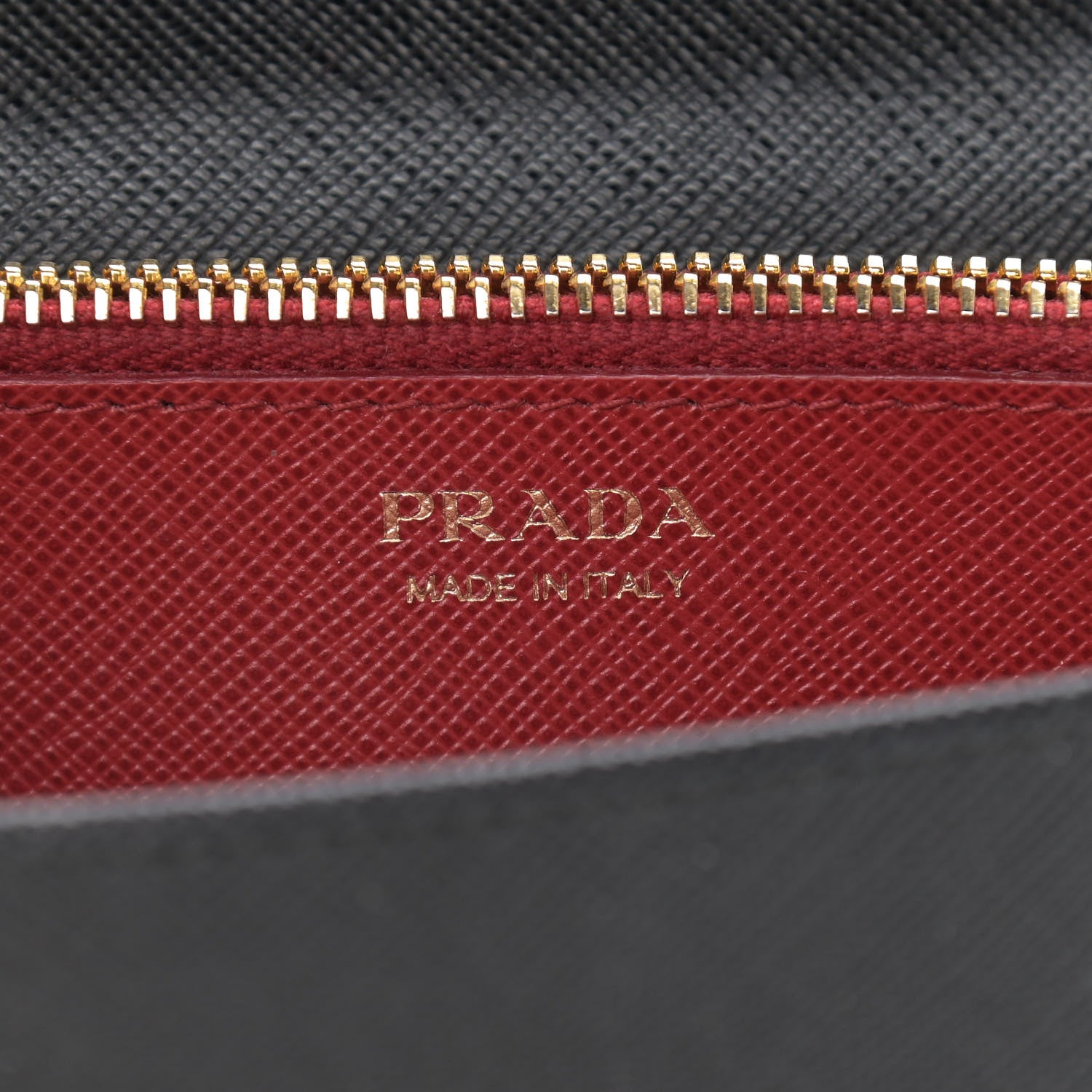 Prada Saffiano Bandoliera Flip Lock Chain Crossbody Bag Black 6 of 11
