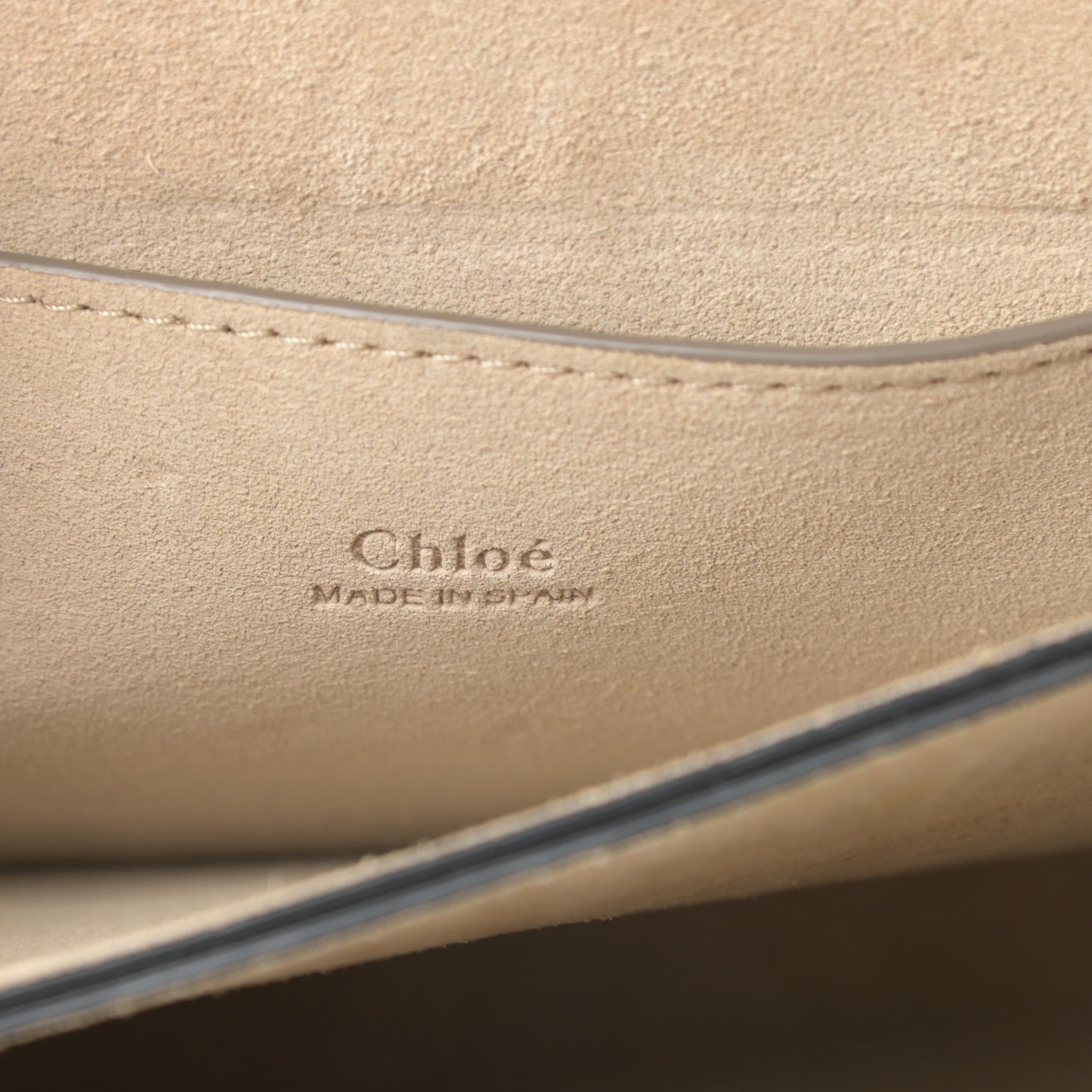 Suede Calfskin Small Faye Shoulder Bag Silver Blue