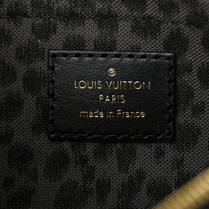Louis Vuitton Monogram Giant Wild At Heart Neverfull MM Pochette Black 6 of 6