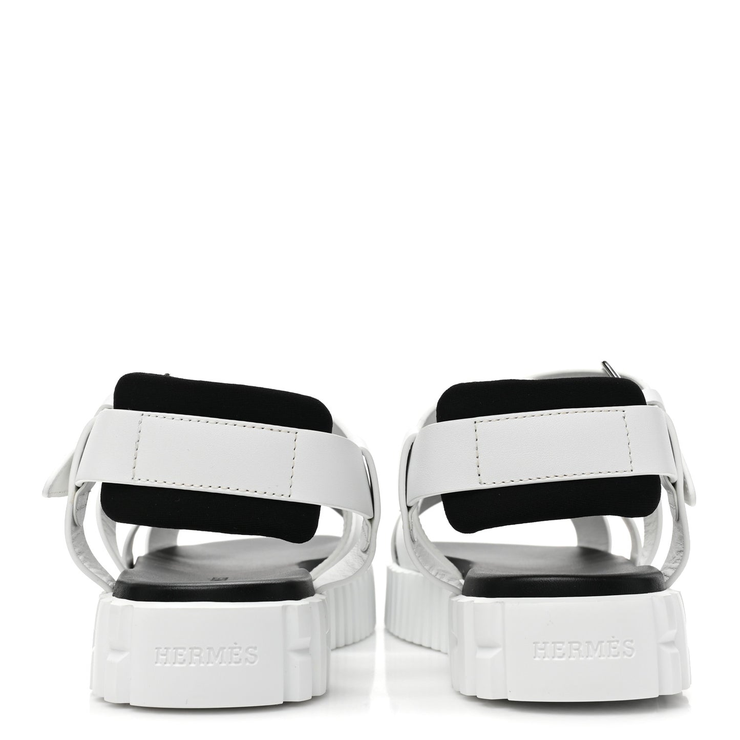 Calfskin Womens Everest Sandals 38 White
