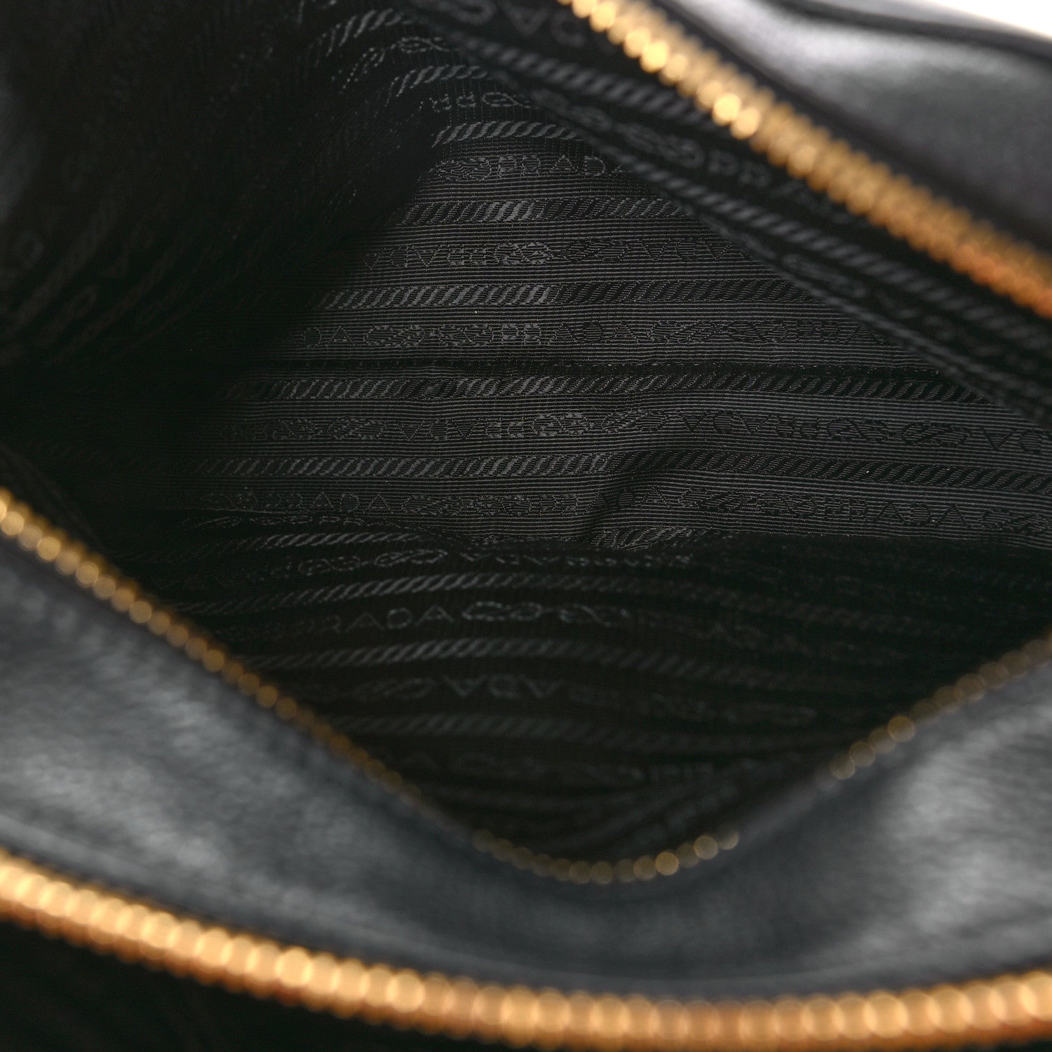 Prada Vitello Phenix Camera Bag Black 6 of 9