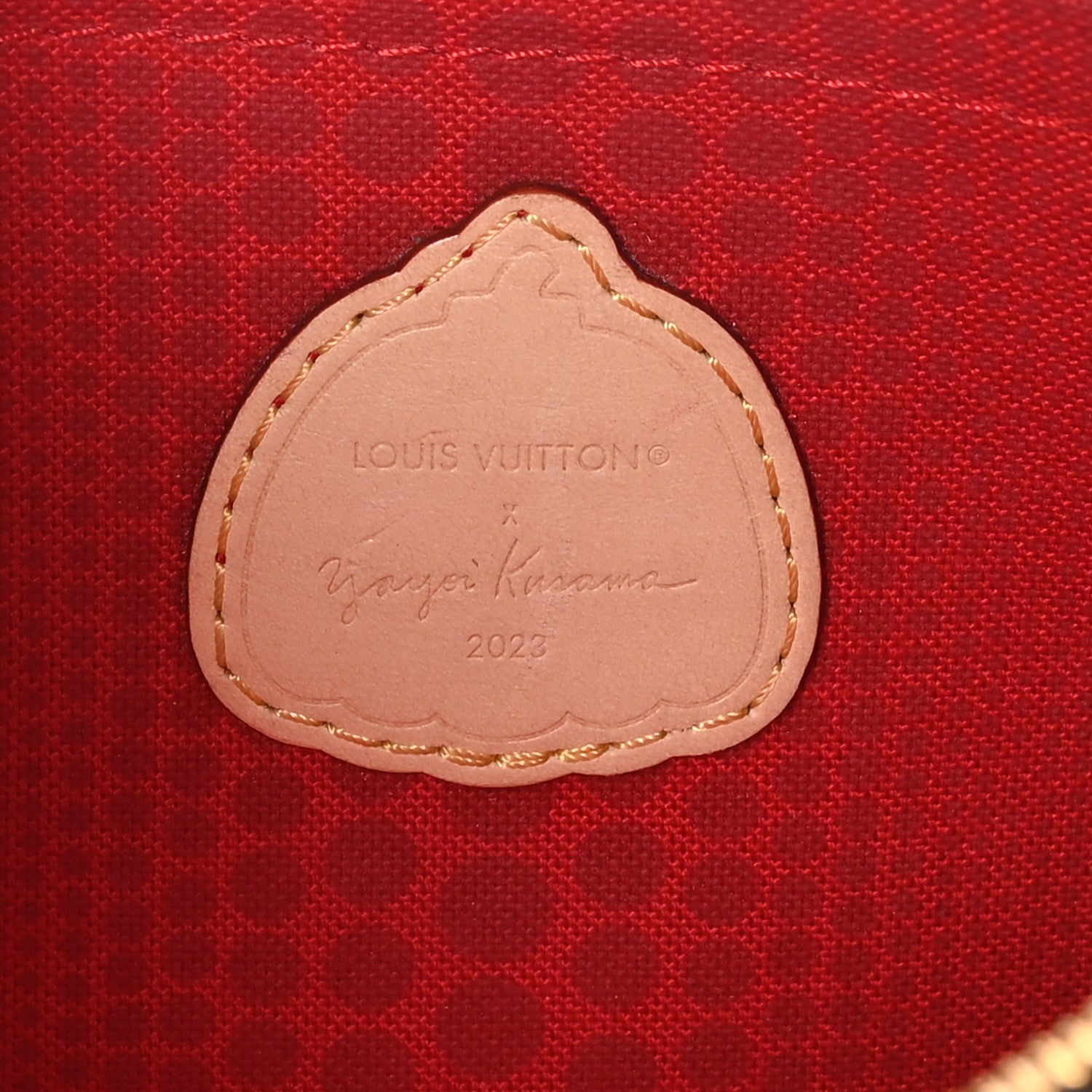 Louis Vuitton LV X YK Monogram Painted Dots Neverfull MM Pochette 6 of 6