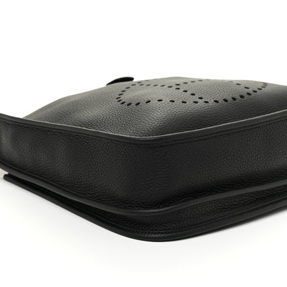 Hermes Taurillon Clemence Evelyne III PM Black 8 of 11