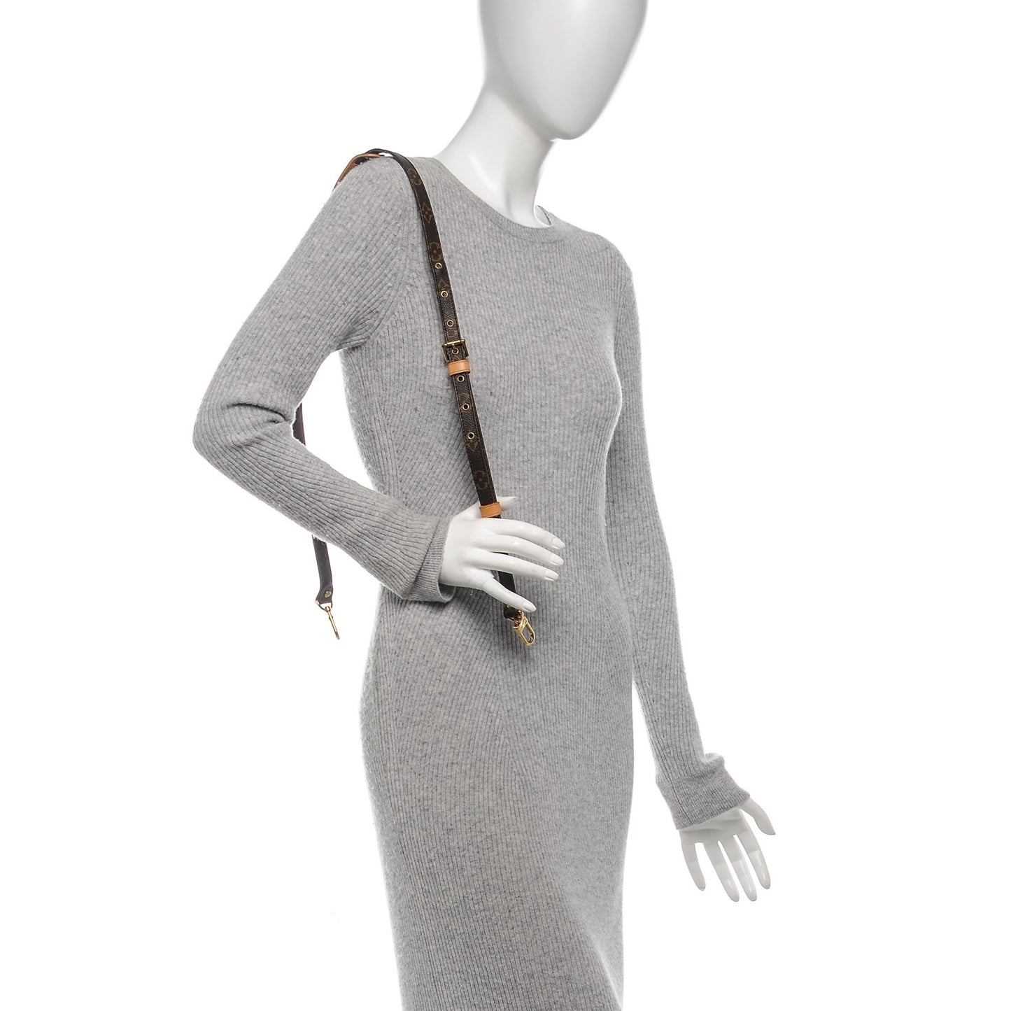 Monogram 16mm Adjustable Shoulder Strap