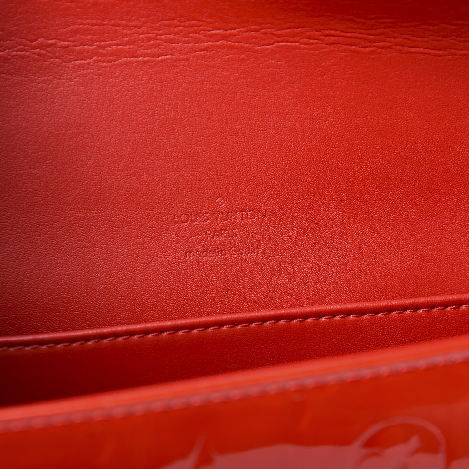 Louis Vuitton Vernis Thompson Street Rouge 5 of 9