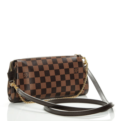 Louis Vuitton Damier Ebene Eva Clutch 3 of 8