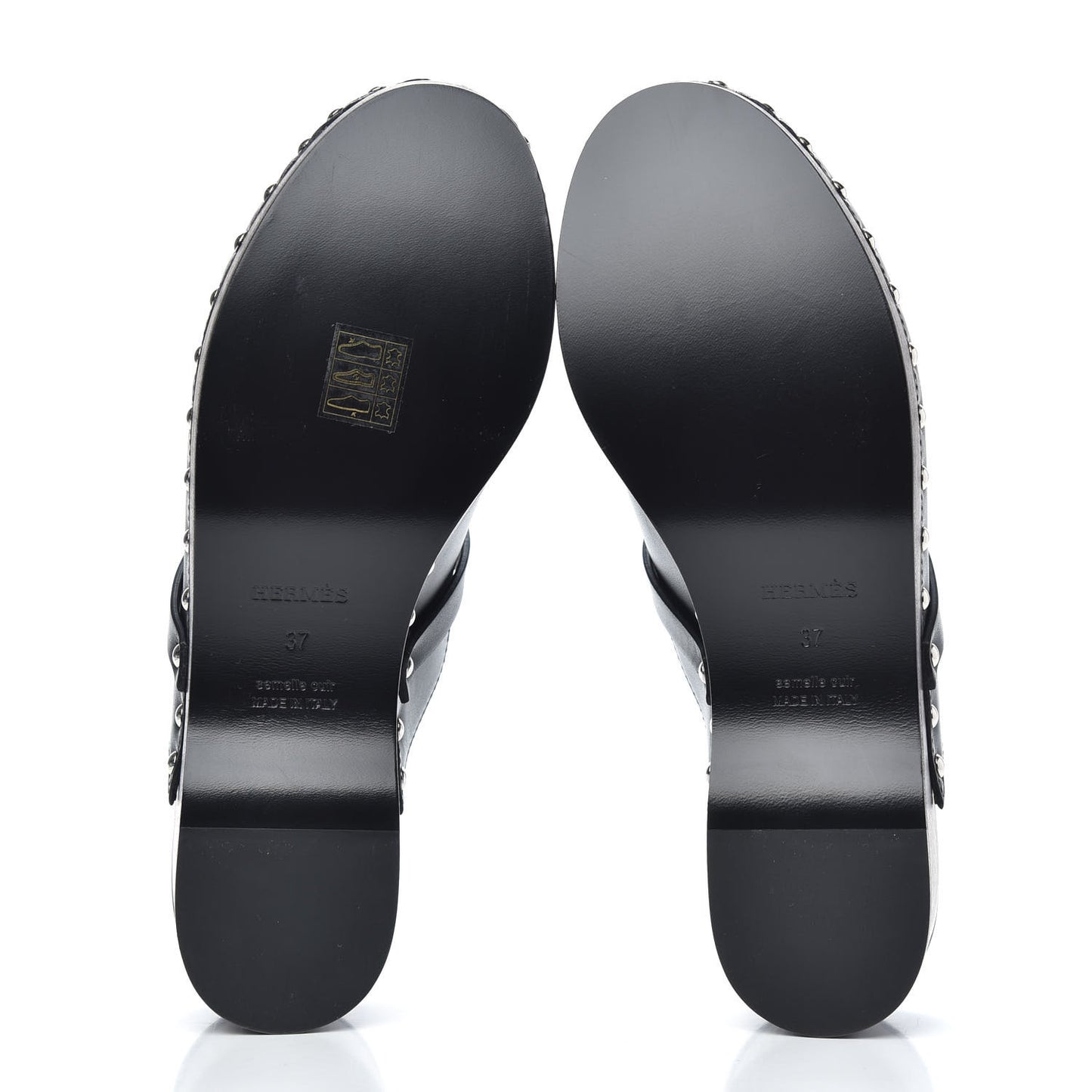 Calfskin Carlotta Mules 37 Black