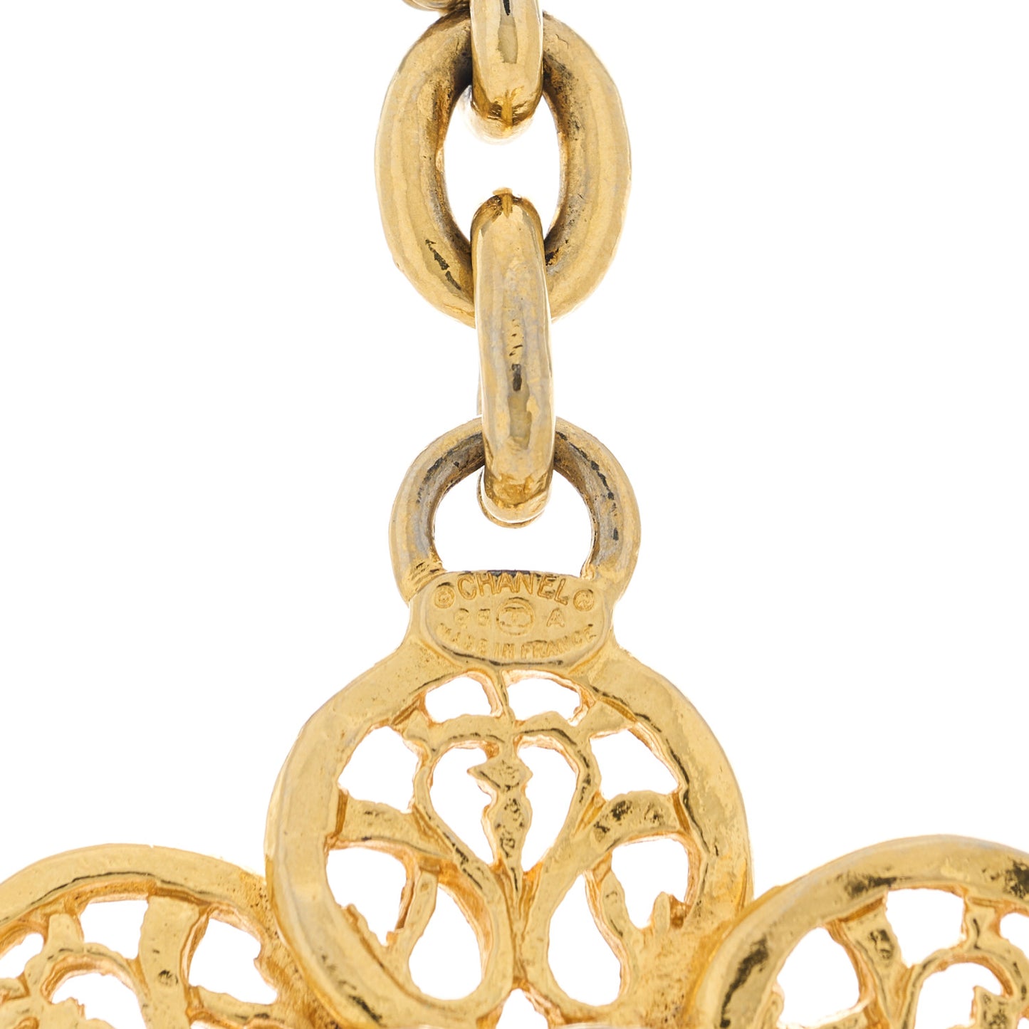 CC Flower Necklace Gold
