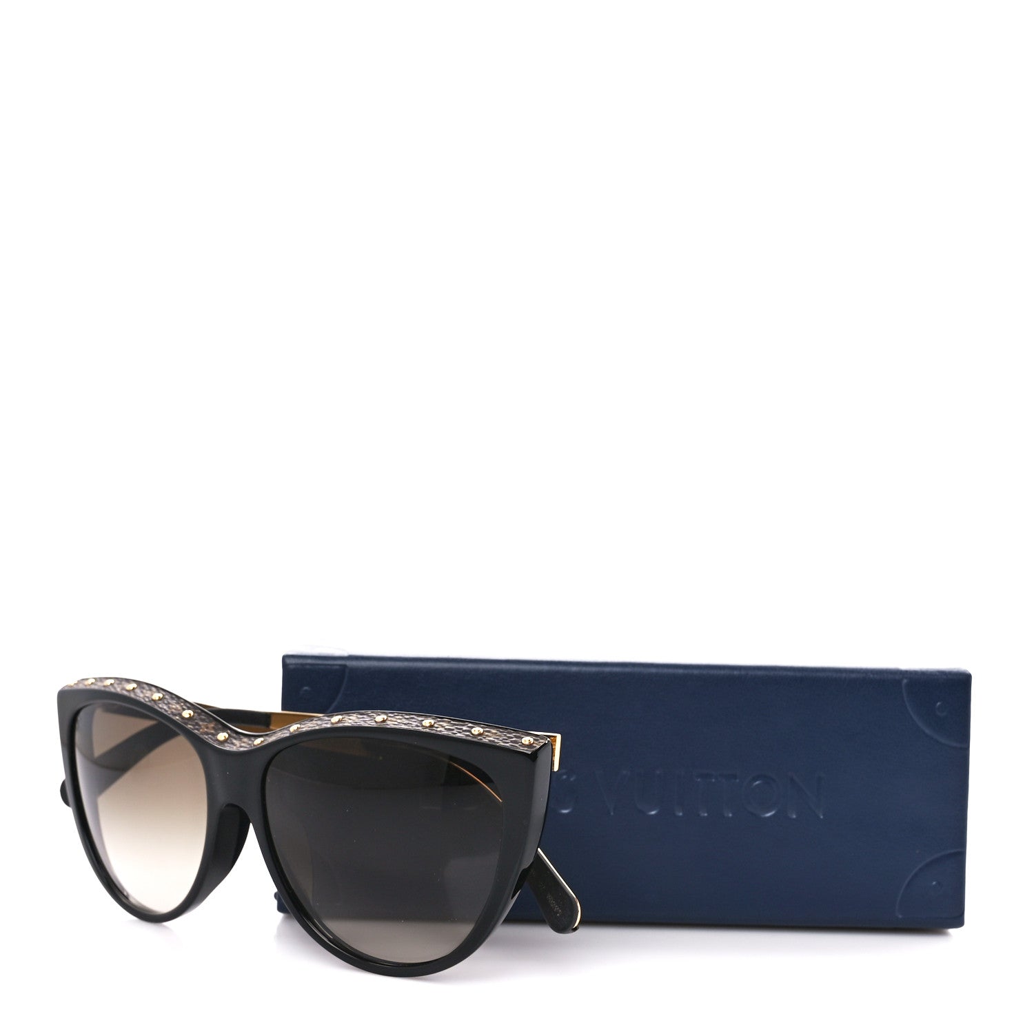 Louis Vuitton Acetate Monogram La Boum Sunglasses Z1147E Black 8 of 8