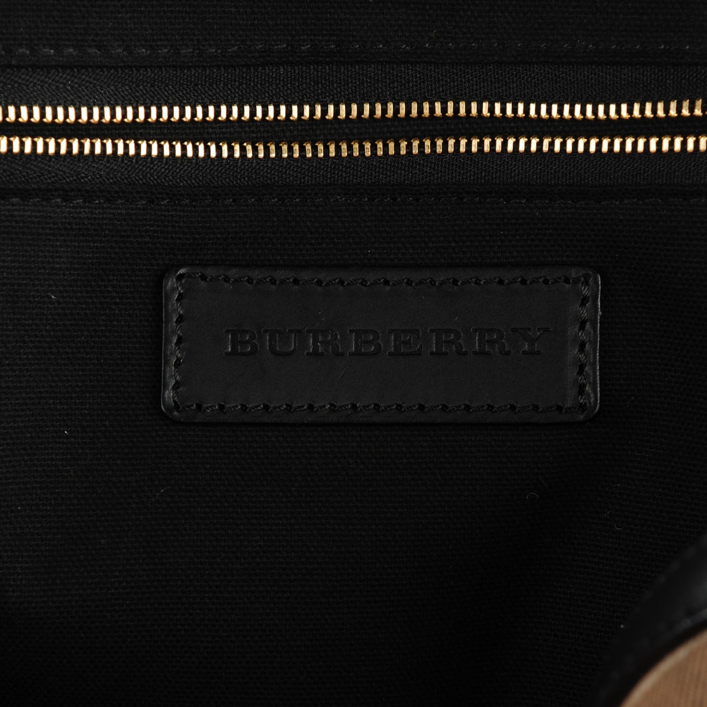 Bridle Calfskin House Check Small Orchard Bowling Bag Black