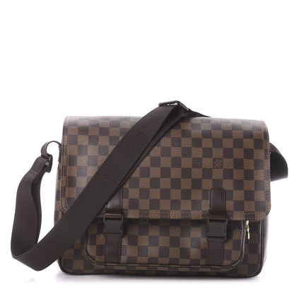 Louis Vuitton Damier Ebene Melville Messenger Bag 1 of 8