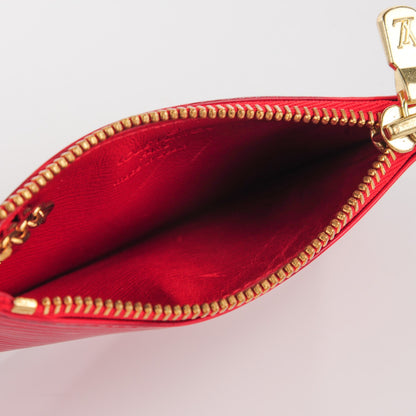 Louis Vuitton Epi Key Pouch Red 7 of 7