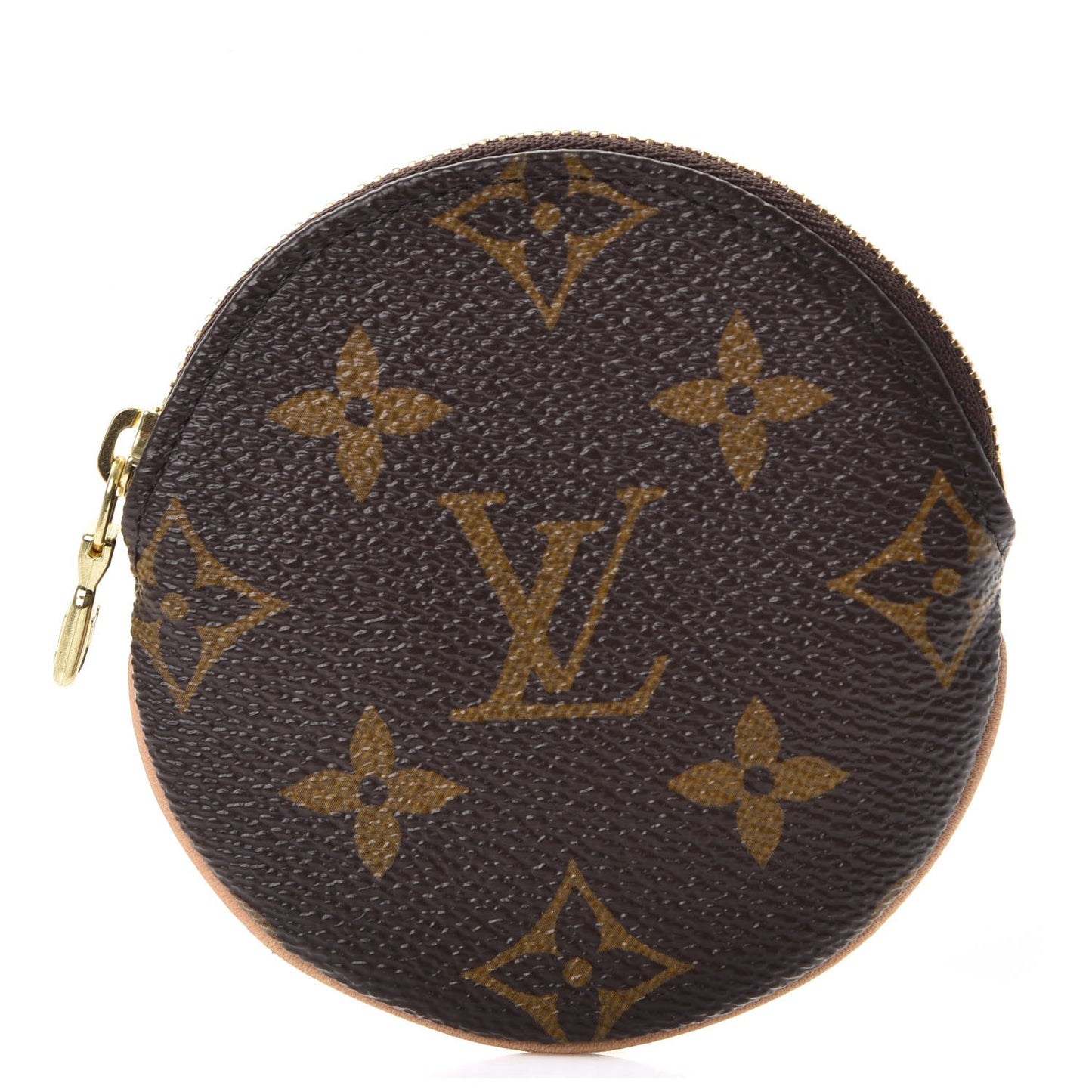 Monogram Round Coin Purse