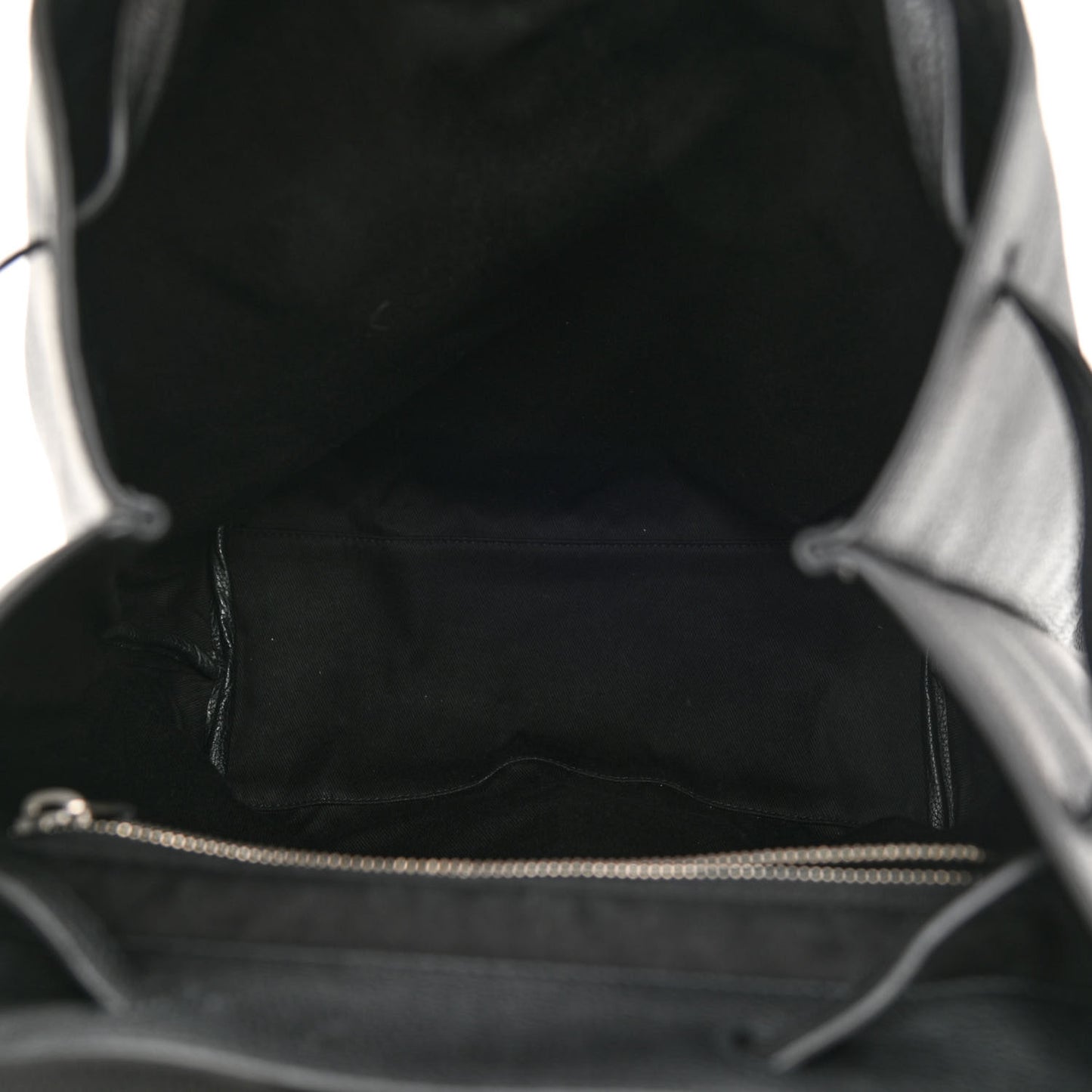 Grained Calfskin Sac De Jour Backpack Black