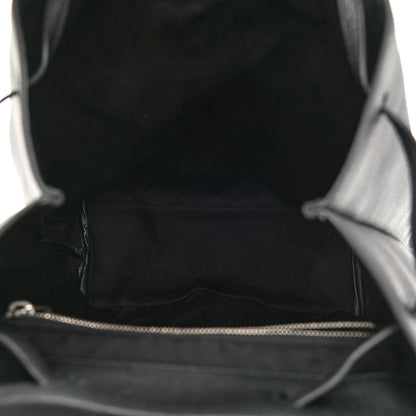 Saint Laurent Grained Calfskin Sac De Jour Backpack Black 5 of 9