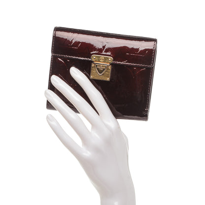 Louis Vuitton Vernis Koala Wallet Amarante 2 of 8