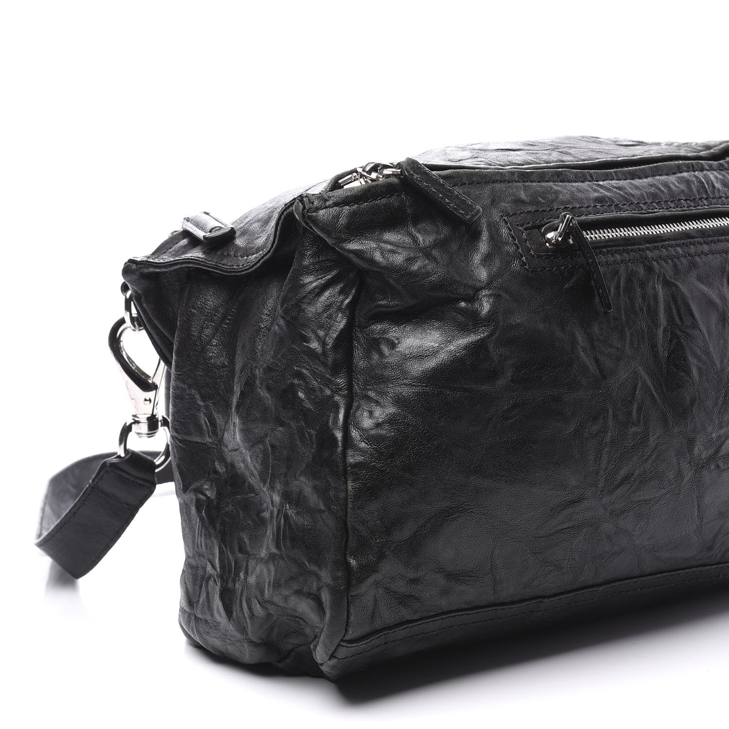 Givenchy Tumbled Sheepskin Medium Pandora Bag Black 7 of 10