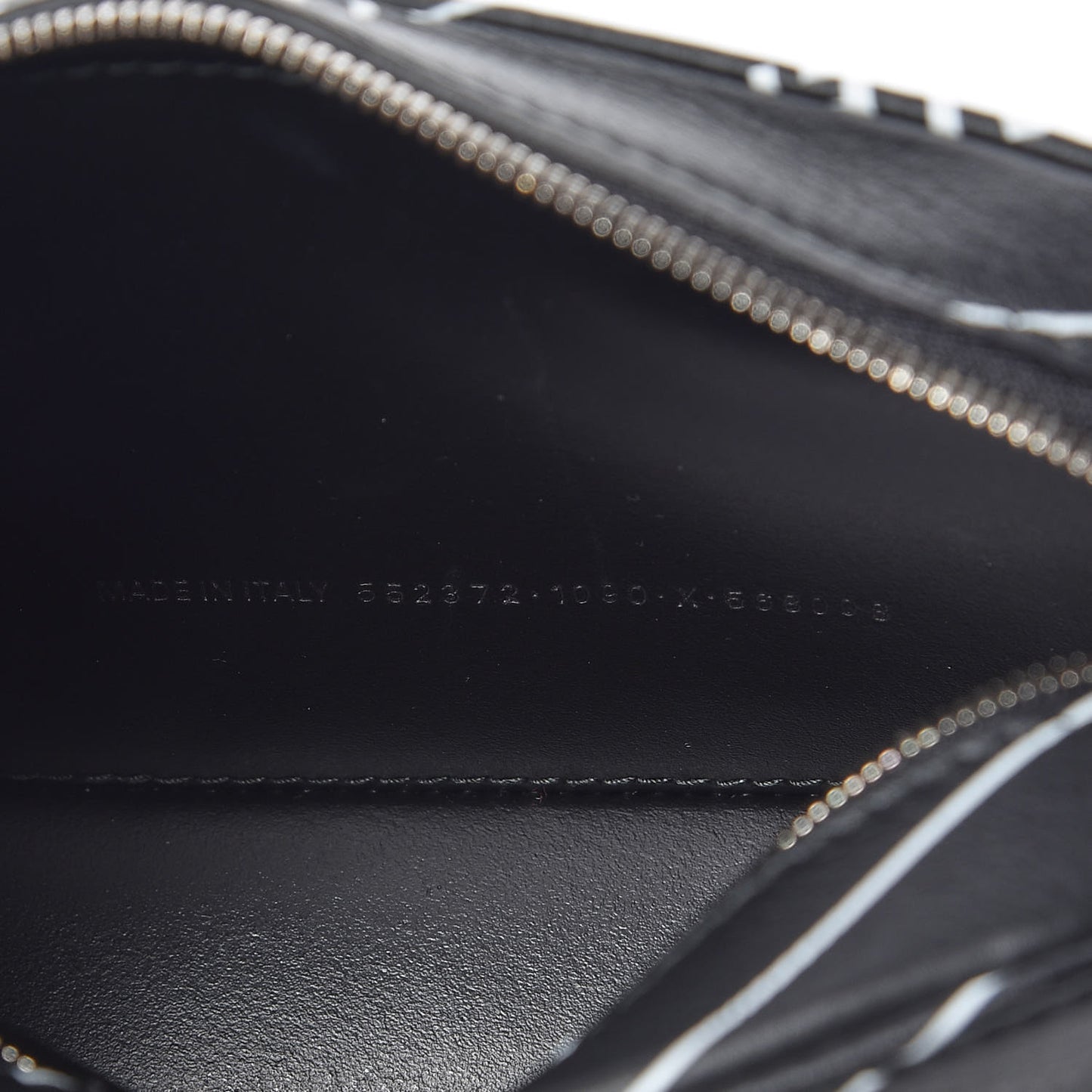 Calfskin Logo Print XS Everyday Camera Bag Black