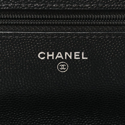 Chanel Caviar Quilted My Everything Wallet On Chain WOC Black 6 of 11